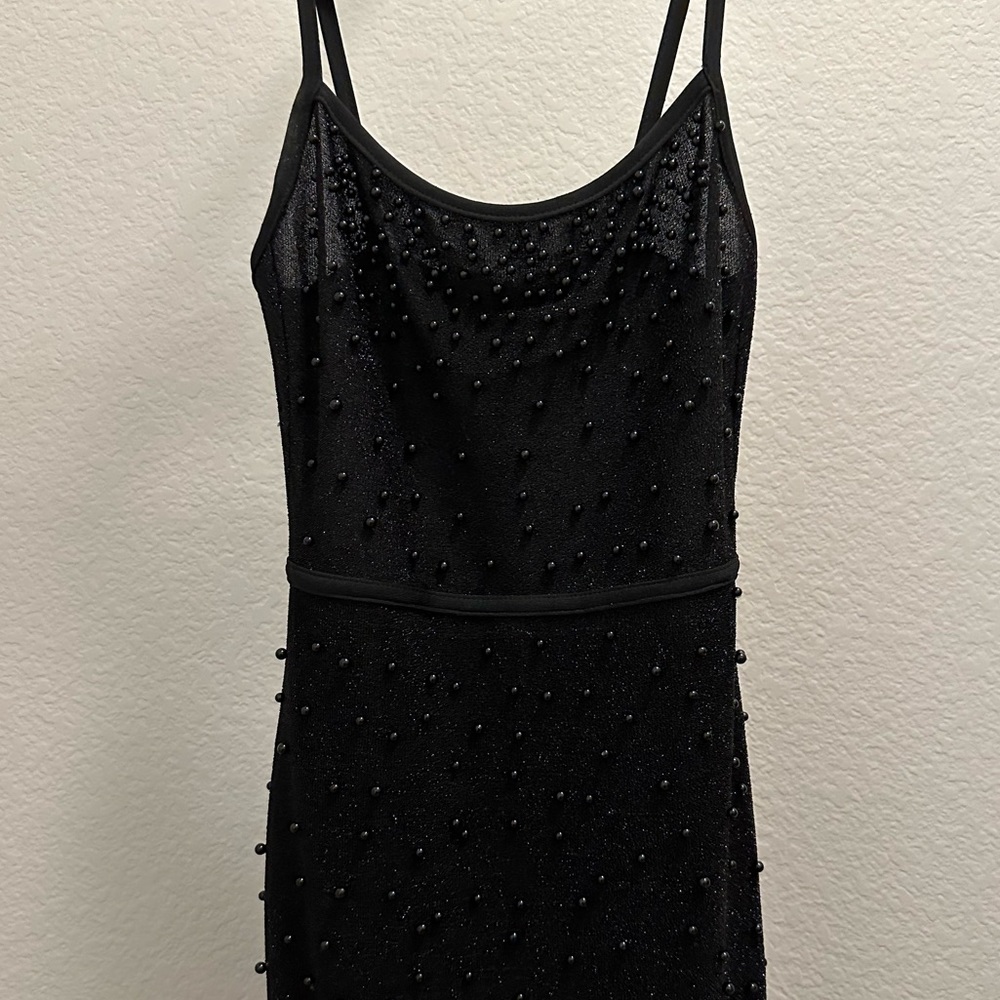 NWOT OH POLLY Embellished MIDI Dress Size 2